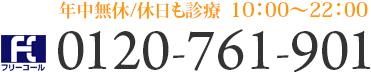 フリーコール 0120-761-901