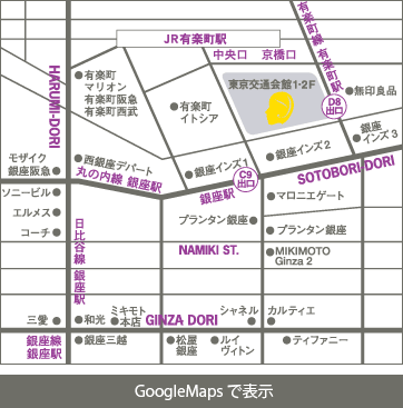 Googleマップで表示