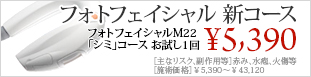 フォトフェイシャル 新コース (M22)